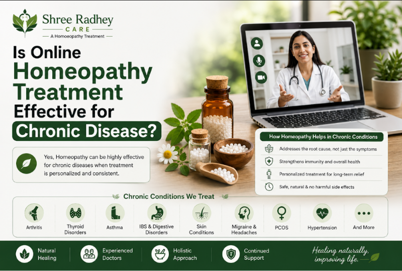 Is Online Homeopathy Treatment Effective for Chronic Disease?